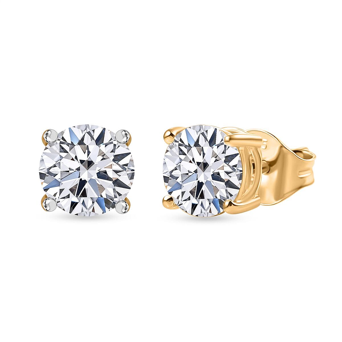 Black Friday Deal- Luxuriant Diamond 9K Yellow Gold SGL Certified (SI-GH) Lab Grown Diamond SI-GH Solitaire 8231684 0