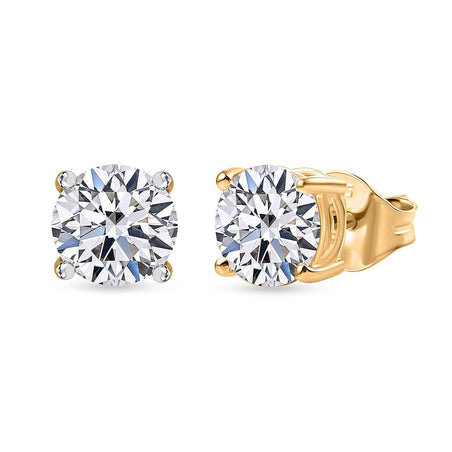 Black Friday Deal- Luxuriant Diamond 9K Yellow Gold SGL Certified (SI-GH) Lab Grown Diamond SI-GH Solitaire V32531424 1