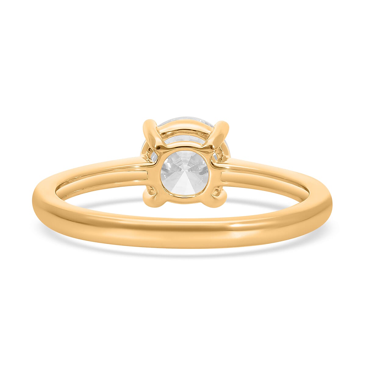 Luxuriant 9K Yellow Gold SGL Certified Lab Grown Diamond (SI-GH) Ring 1.00 Ct. 8048815 5