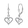 Lab Grown Diamond Heart Earrings