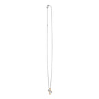 Luxuriant Lab Grown Diamond Pendant with Chain (Size 18-20) in Yellow & Rose Gold Plated Sterling Silver 0.75 ct