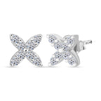 Luxuriant Diamond Lab Grown Diamond (SI-GH) Earring with Push Back in Vermeil Yellow Gold Plated Sterling Silver 0.30 Cts