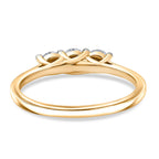 Luxuriant Lab Grown Diamond Band Ring in 18K YG VermeilSterling Silver  0.578  Ct.