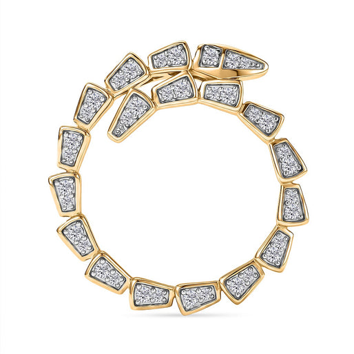 Luxuriant SI-G-H Lab Grown Diamond Circle Pendant in Rhodium Overlay Sterling Silver