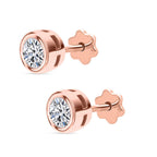Luxuriant Lab Grown Diamond Earring in Rhodium OverlaySterling Silver  0.330  Ct.