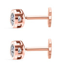 Luxuriant Lab Grown Diamond Earring in Rhodium OverlaySterling Silver  0.330  Ct.
