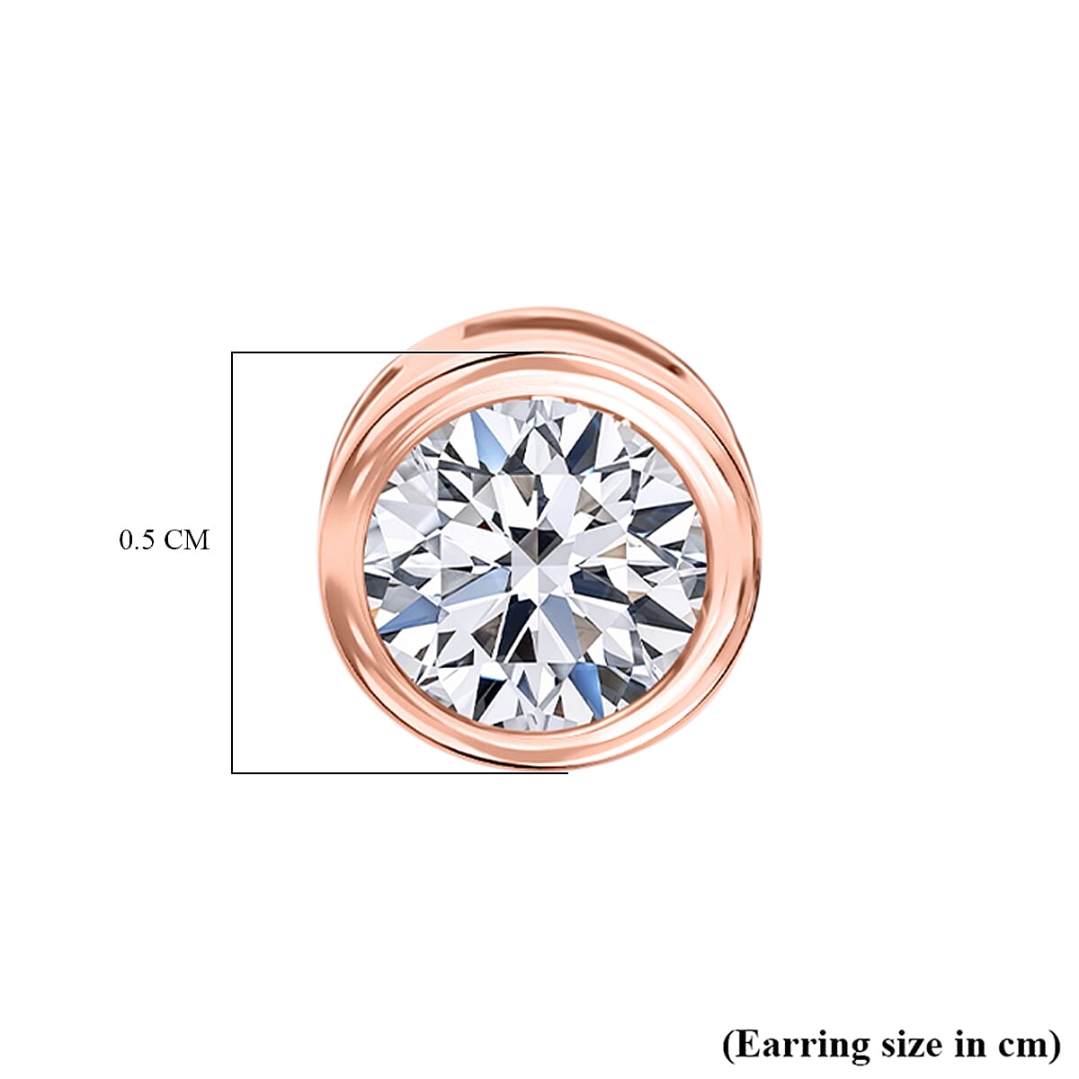 Luxuriant Lab Grown Diamond Earring in Rhodium OverlaySterling Silver  0.330  Ct. 8357213 6