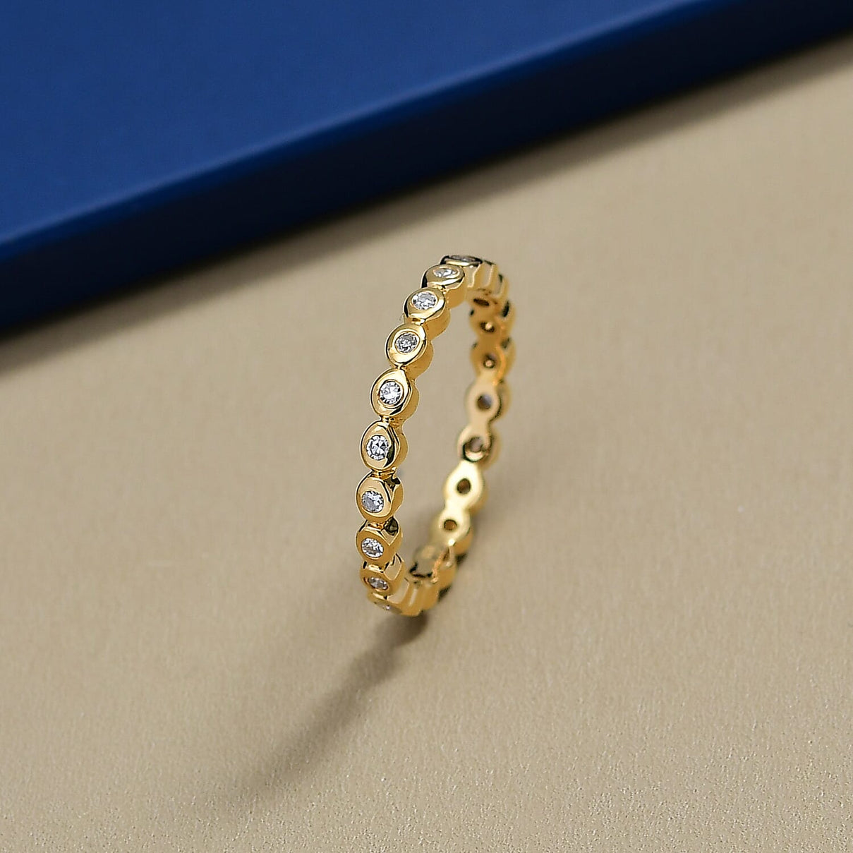 LUXURIANT Lab Grown Diamond Full Eternity Band Ring (SI/GH) 8320012 2