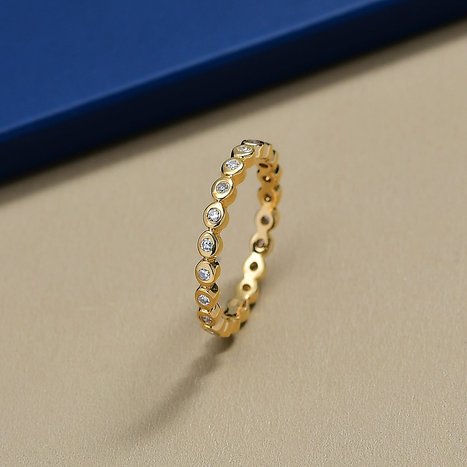 LUXURIANT Lab Grown Diamond Full Eternity Band Ring (SI/GH) 8320012 2
