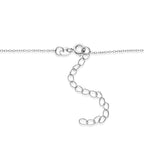 Luxuriant -  Lab Grown Diamond (VS E-F)  Necklace (Size - 20-2 Ext) in Rhodium Overlay Sterling Silver 1.00 Ct.