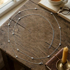 Luxuriant - Lab Grown Diamond (SI-G-H) Necklace (Size - 30-2 Ext) in Rhodium Overlay Sterling Silver 1.00 Ct.