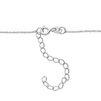 Luxuriant - Lab Grown Diamond (SI-G-H) Necklace (Size - 30-2 Ext) in Rhodium Overlay Sterling Silver 1.00 Ct.