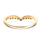 Luxuriant Lab Grown Diamond Ring in 18K YG VermeilSterling Silver  0.252  Ct.