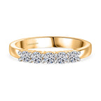 Luxuriant Lab Grown Diamond Ring in 18K YG VermeilSterling Silver  0.525  Ct.