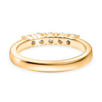 Luxuriant Lab Grown Diamond Ring in 18K YG VermeilSterling Silver  0.525  Ct.