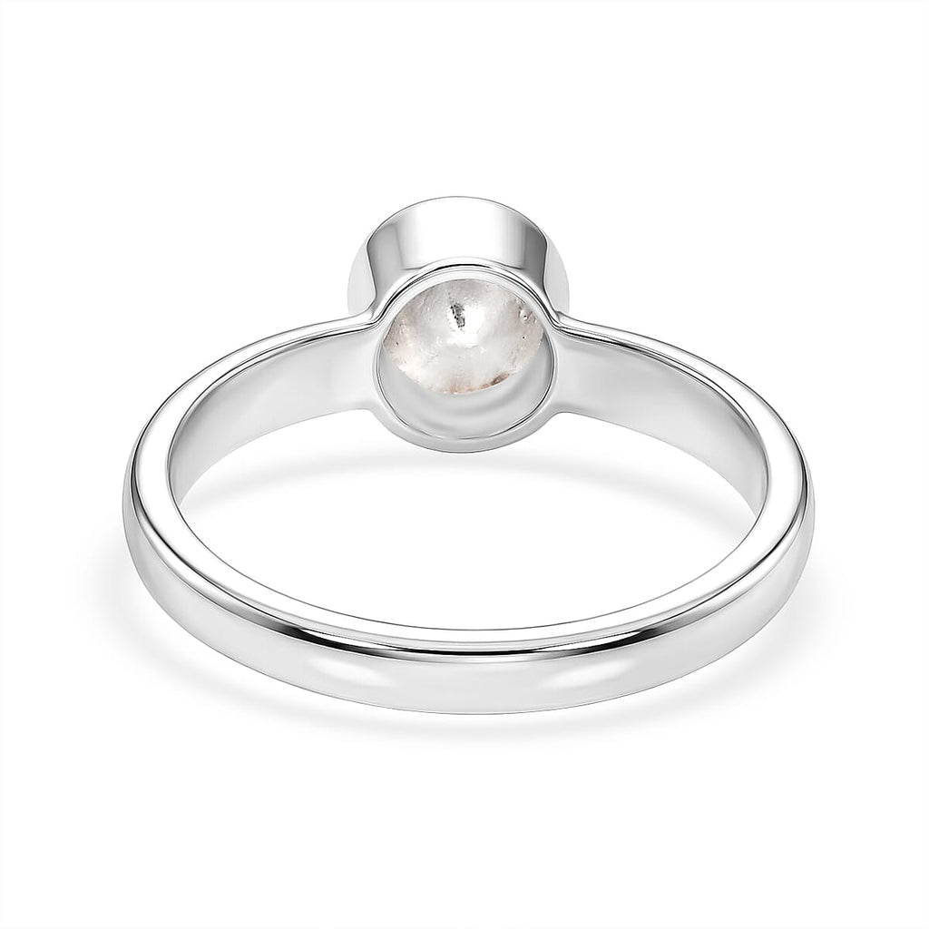 Luxuriant - Lab Grown Diamond Ring in Rhodium Overlay Sterling Silver