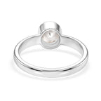Luxuriant - Lab Grown Diamond Ring in Rhodium Overlay Sterling Silver