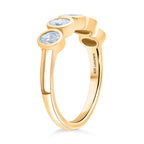 Luxuriant Lab Grown Diamond (SI-GH) Ring in 18K Vermeil Yellow Gold Plated Sterling Silver 1.00 Ct.