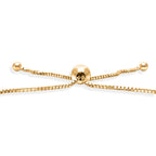 Luxuriant - Lab Grown Multi Diamond (SI) Adjustable Tennis Bracelet (Size 6.5-10) in 18K Vermeil Yellow Gold Plated Sterling Silver 1.00 Ct.