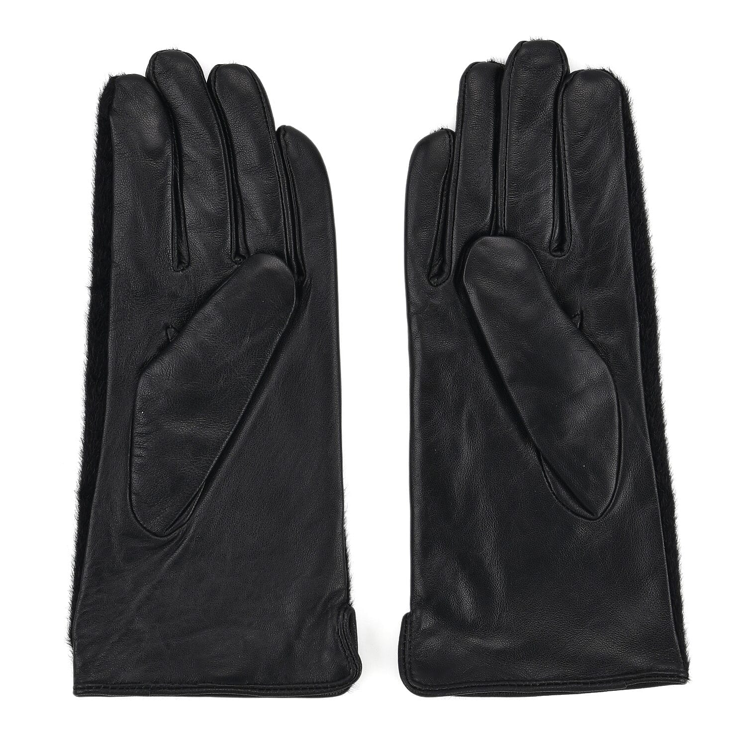 Luxurious Ladies' Black Sheepskin Gloves 8207255 5