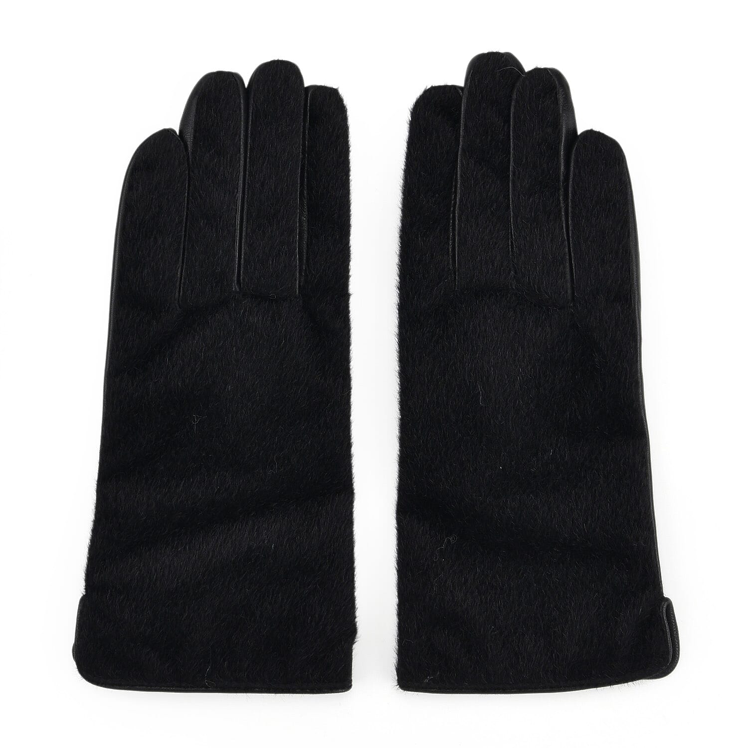 Luxurious Ladies' Black Sheepskin Gloves 8207255 6