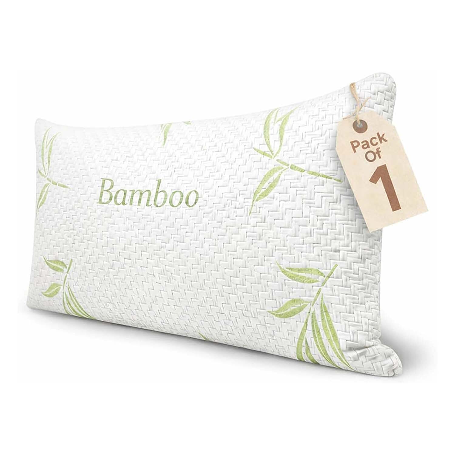 Luxury Bamboo Memory Foam Pillow 8573798 0