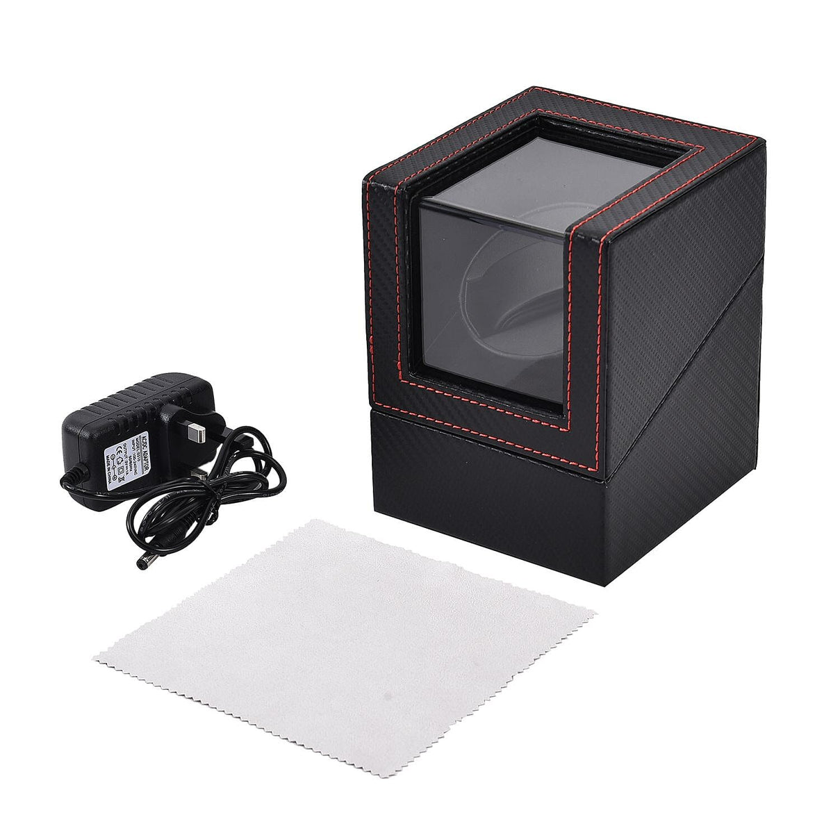 Luxury Edition Automatic Watch Winder Box (Size 12x16x13 cm) - Black 7011233 8