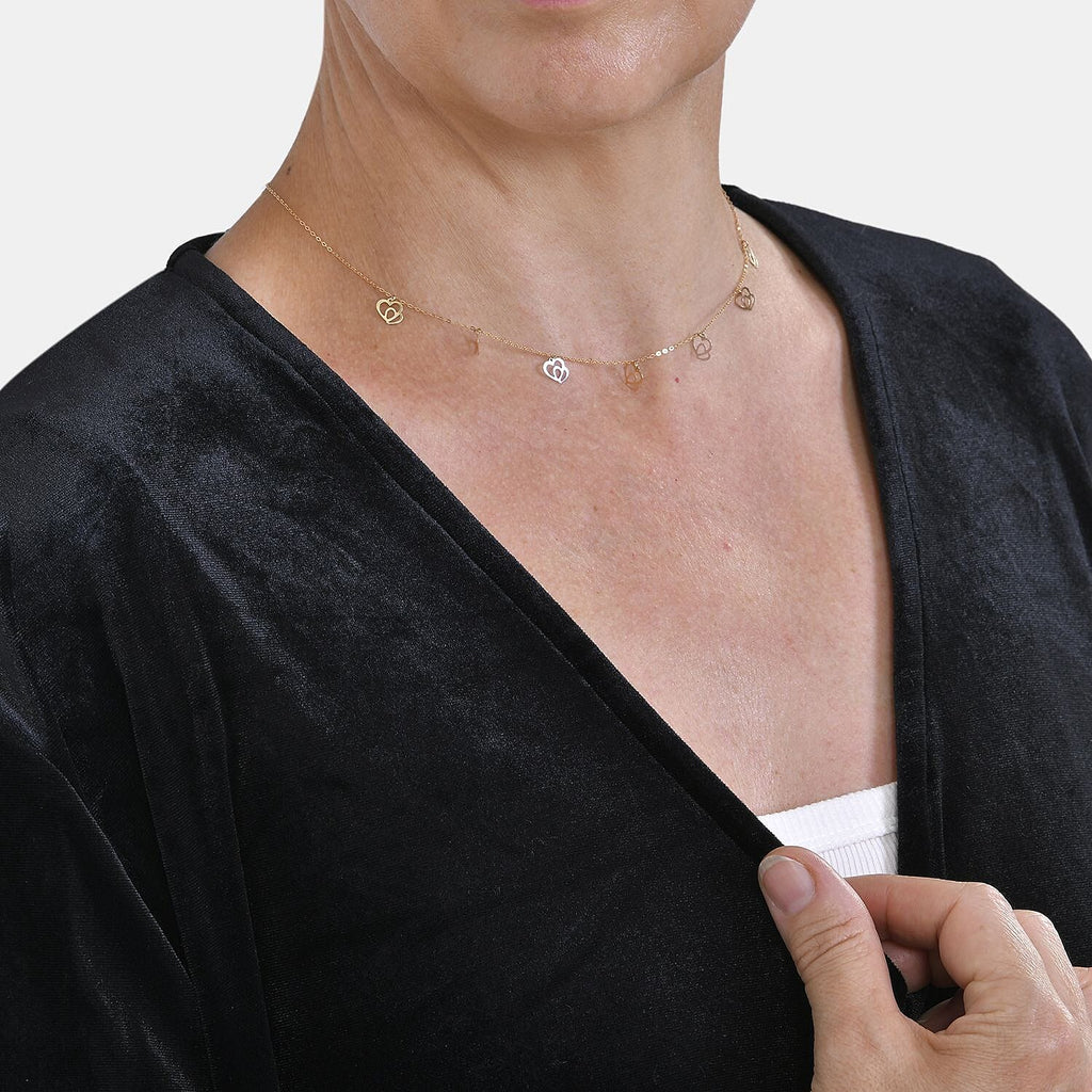 Luxury Velvet V-Neck Blouse (One Size) - Black