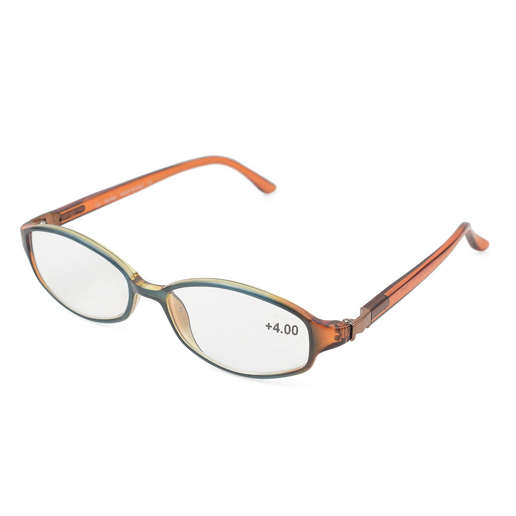MAX MARA Rectangular Readers with Decorative Temples
