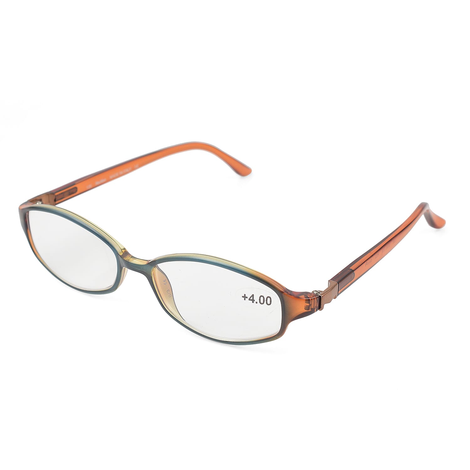 MAX MARA Rectangular Readers (Power 4.00) -  Orange V32361664 1
