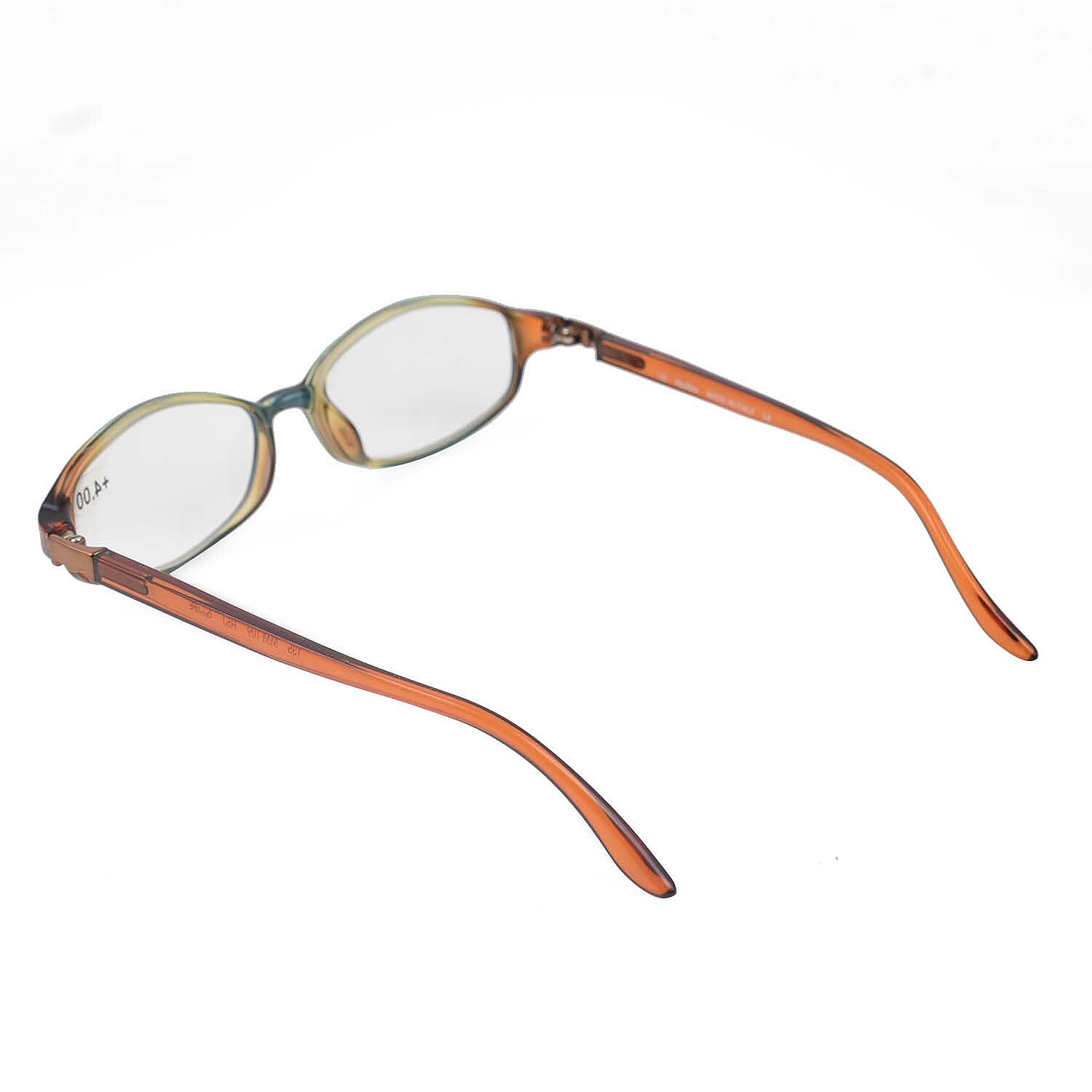 MAX MARA Rectangular Readers (Power 4.00) -  Orange V32361664 2