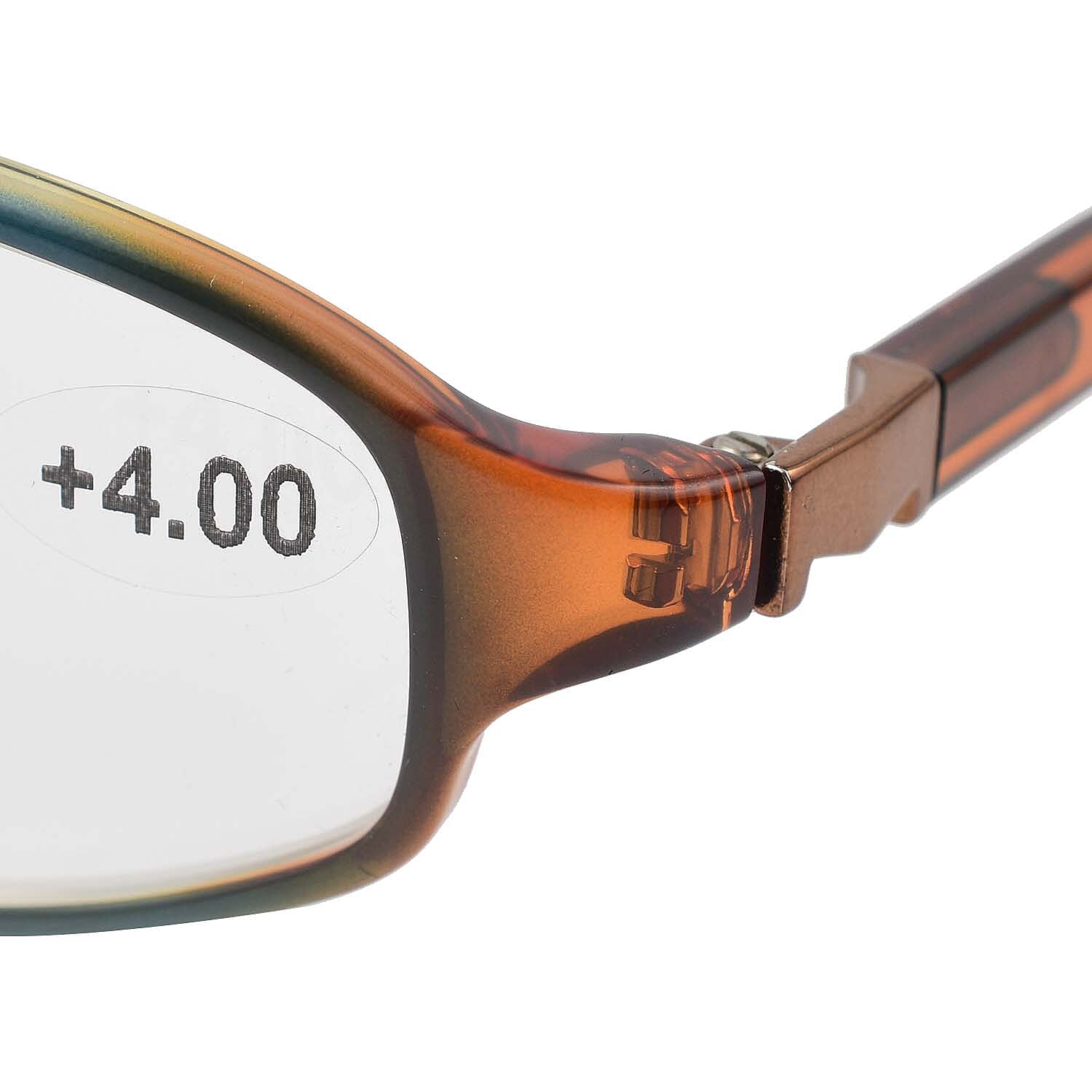 MAX MARA Rectangular Readers (Power 4.00) -  Orange V32361664 3