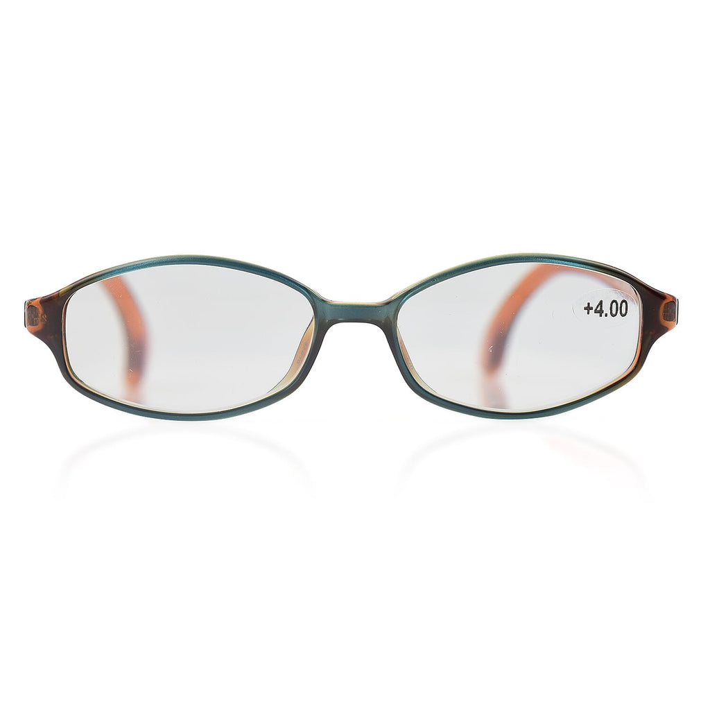 MAX MARA Rectangular Readers with Decorative Temples