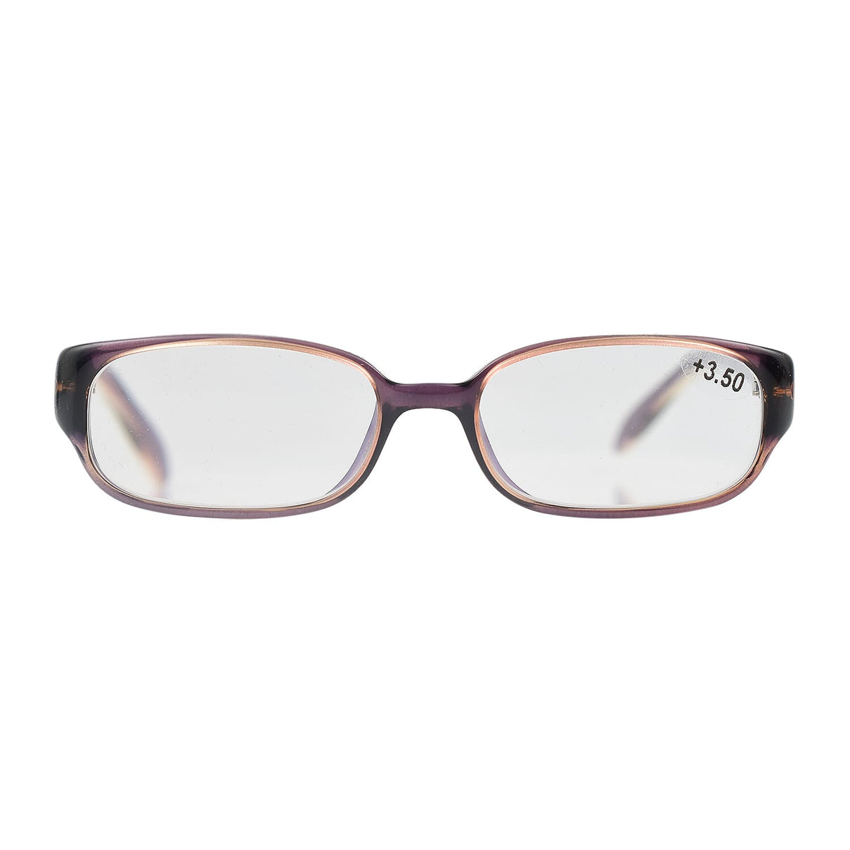MAX MARA Rectangular Readers with Decorative Temples (Power 3.5) - Grey V32357744 2