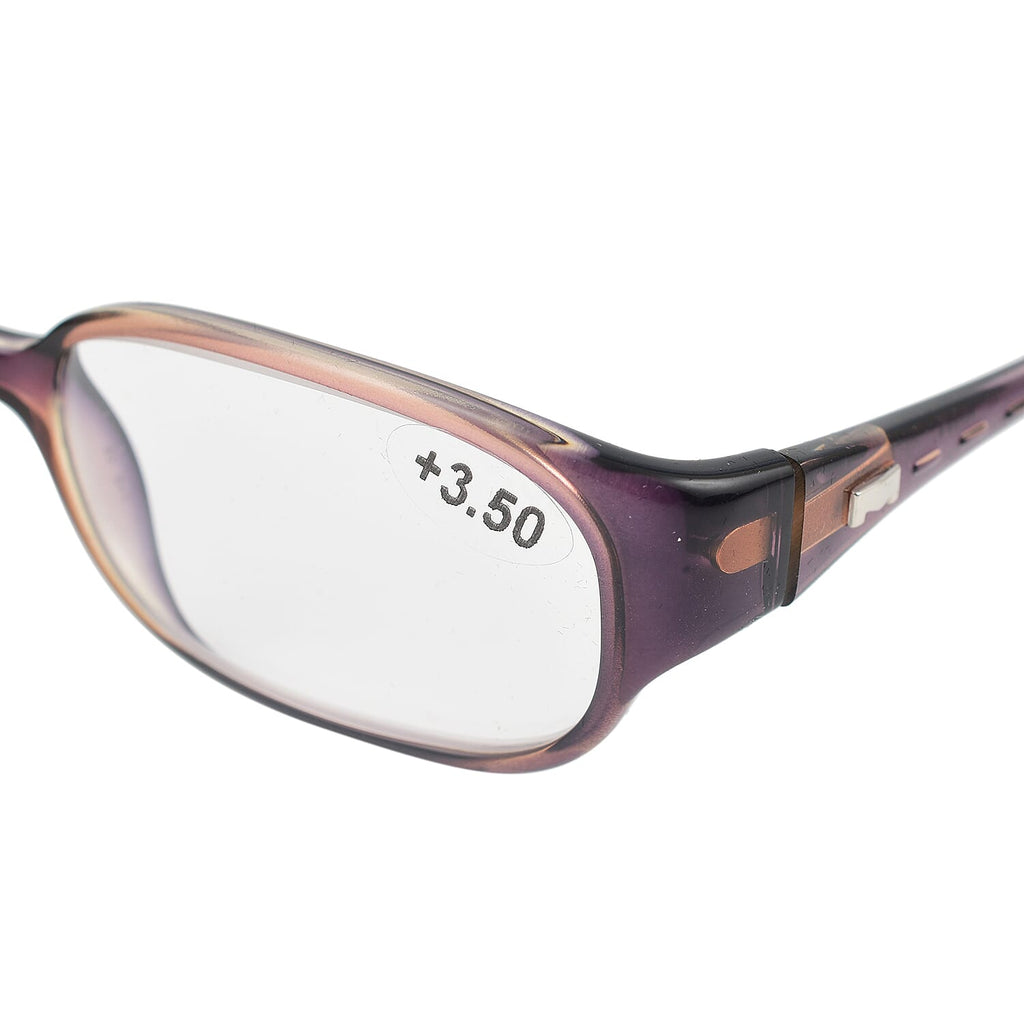 MAX MARA Rectangular Readers with Decorative Temples