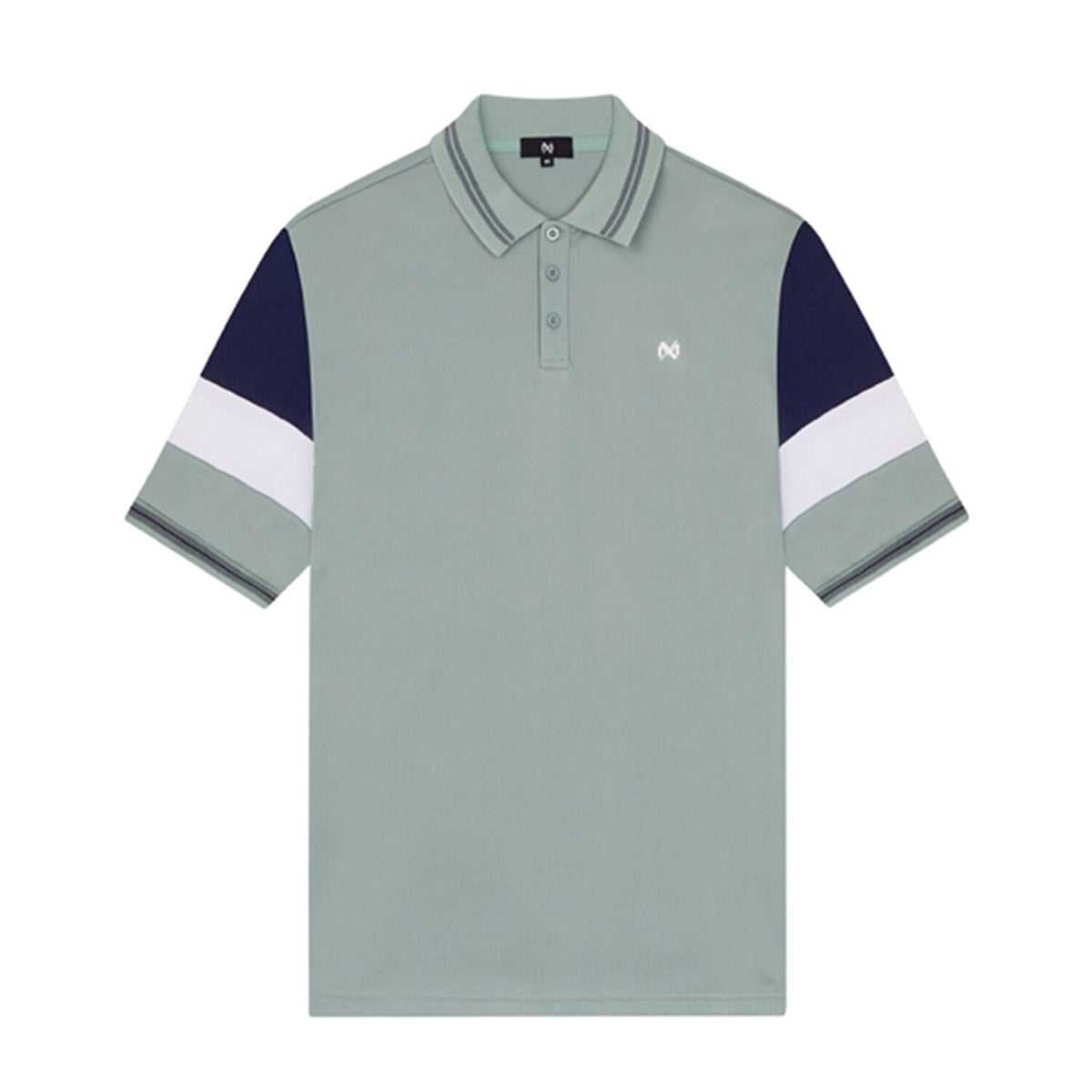 MX Woven Mens Polo Stripe T-shirt V32578053 0