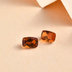 Madeira Citrine Cushion 6x4 mm