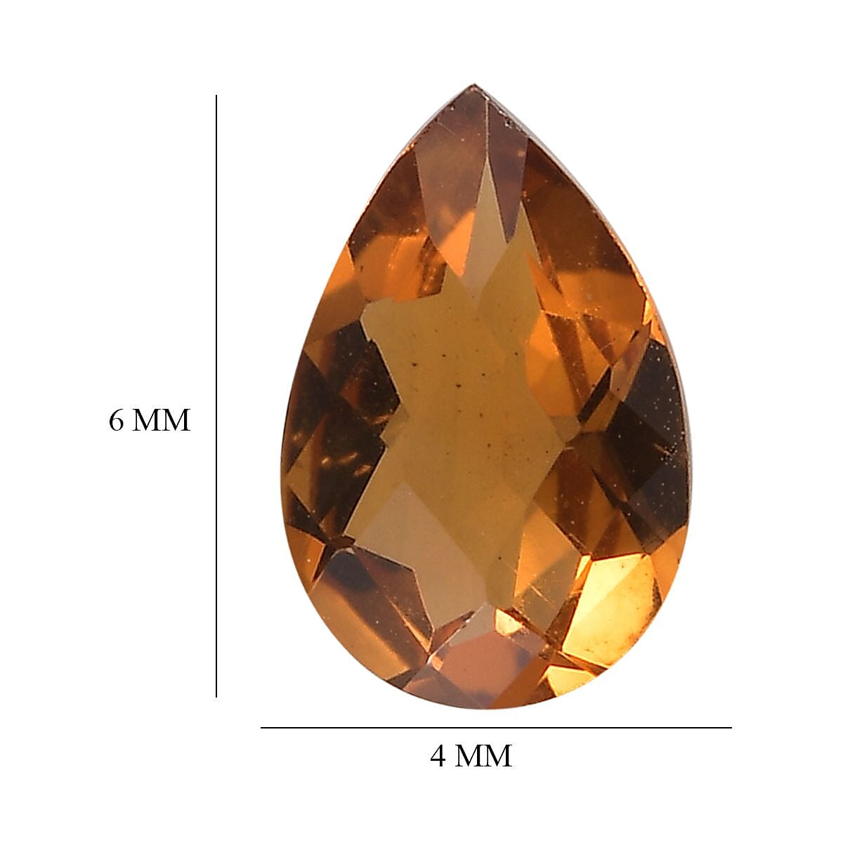 Madeira Citrine Pear 6x4 mm 7851414 4