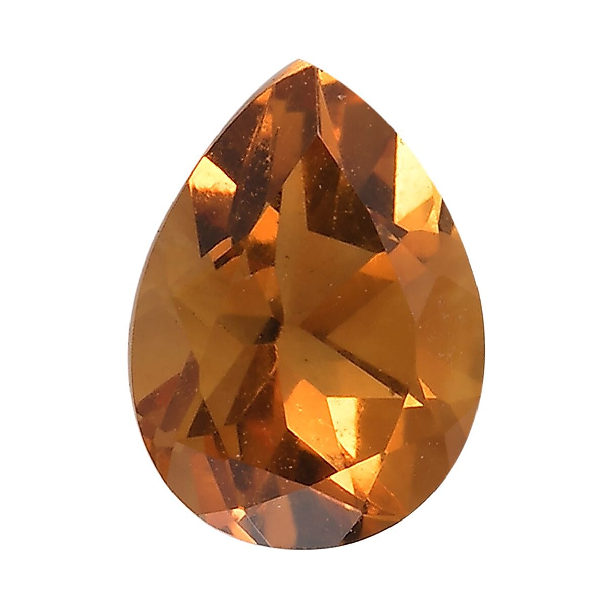 Madeira Citrine Loose Gemstone in Pear Shape (8x6 mm) 7851415 0