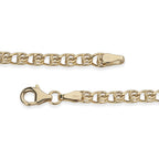 Maestro Collection - 9K Yellow Gold Infinity Link Bracelet (Size 7.5)