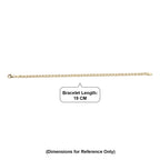 Maestro Collection - 9K Yellow Gold Infinity Link Bracelet (Size 7.5)