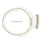 Maestro Collection - 9K Yellow Gold Bella Spiga Necklace (Size - 20), Gold Wt. 5.20 GM