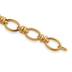 Maestro Collection - 9K Yellow Gold Bracelet (Size 7.5) with Lobster Clasp,