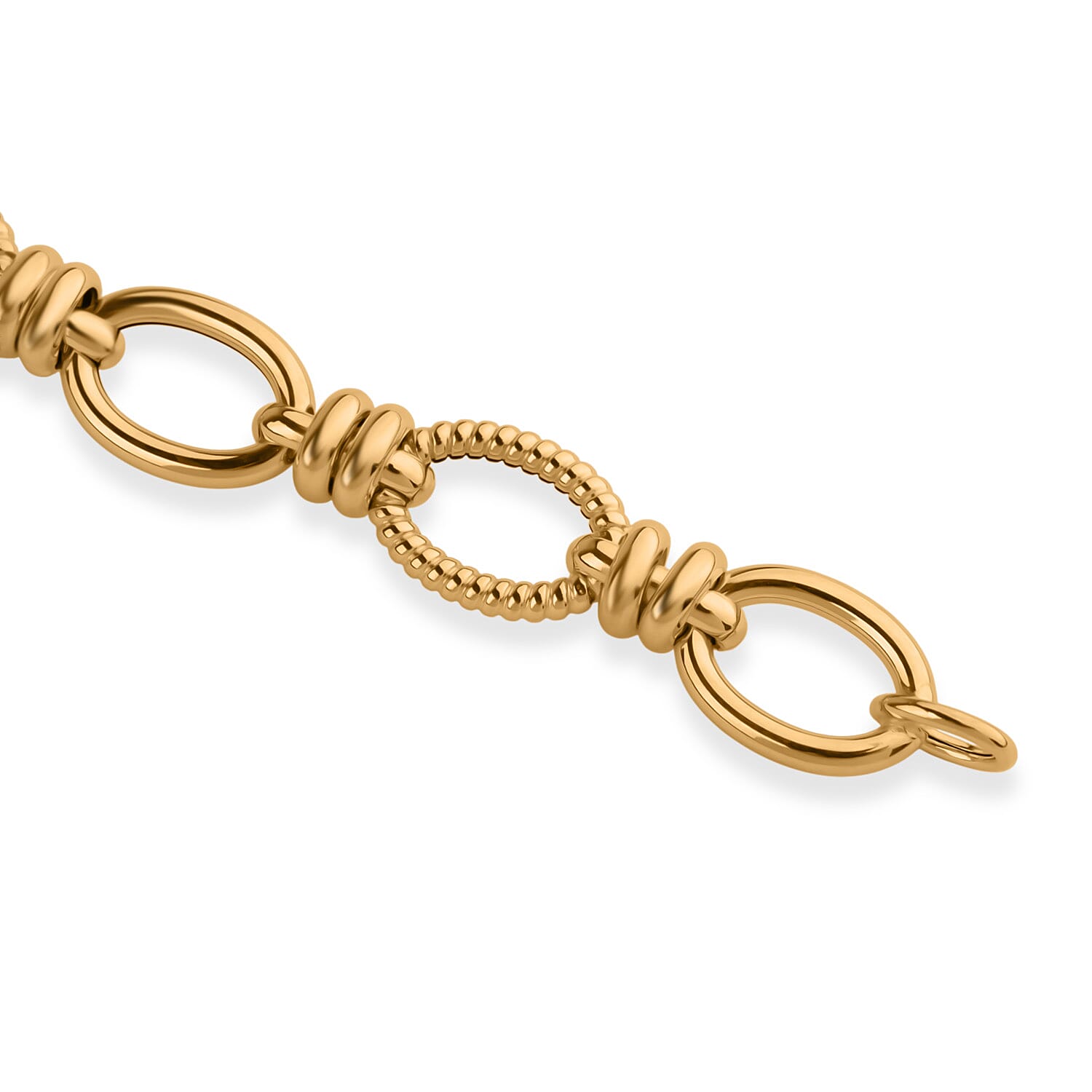 Maestro Collection - 9K Yellow Gold Bracelet (Size 7.5) with Lobster Clasp, 8289068 4