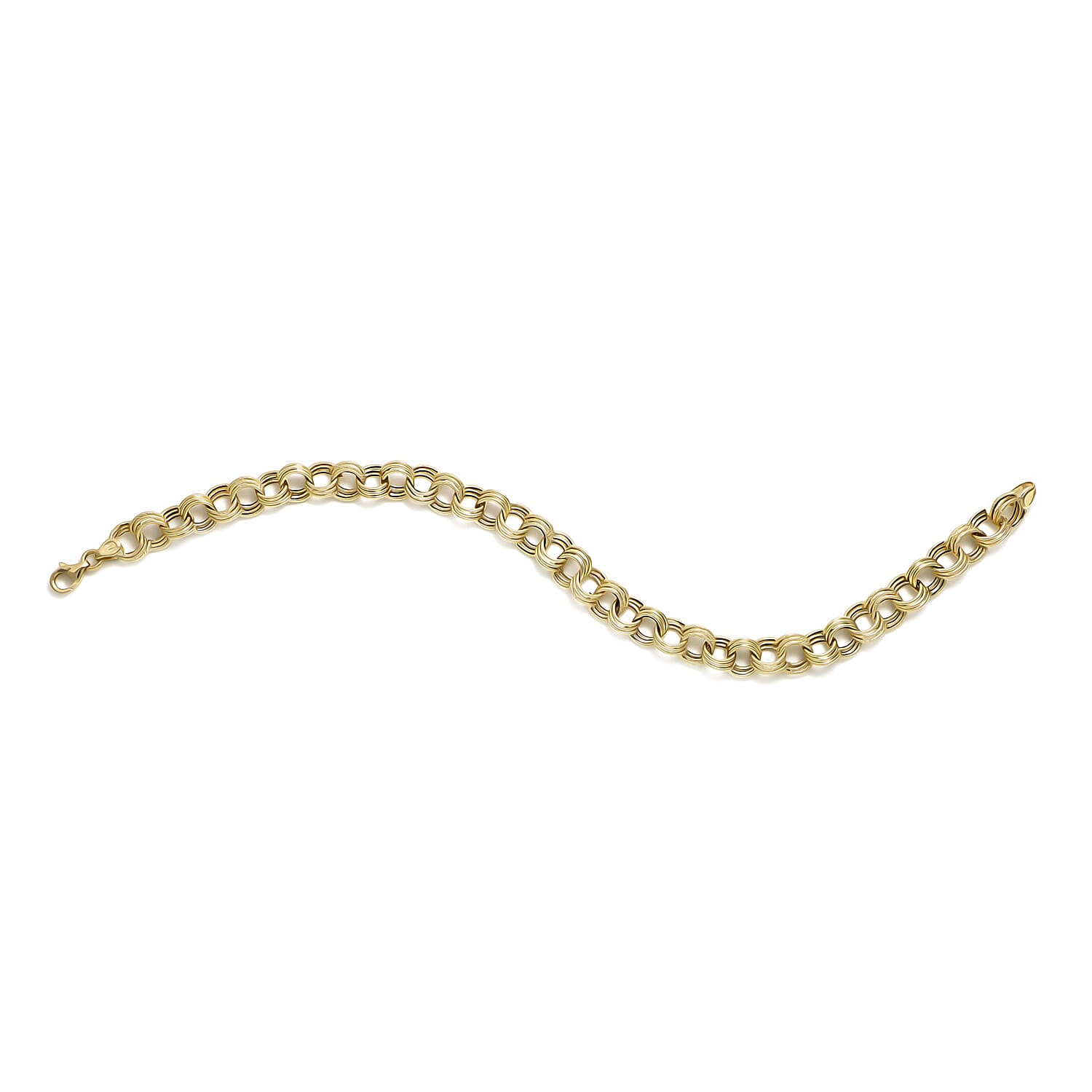 Maestro Collection - 9K Yellow Gold Bracelet With Lobster Clasp 7.5 Inch 7951620 1