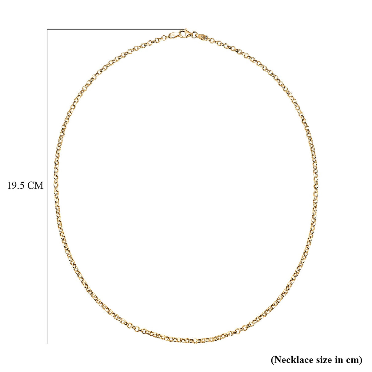 Maestro Collection - 9K Yellow Gold Diamond Cut Rolo Chain (Size - 20), Gold Wt- 5.12 Gms 7616700 5