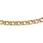 Maestro Collection  - 9K Yellow Gold Double Curb Necklace (Size - 20), Gold Wt. 3.30 Gms