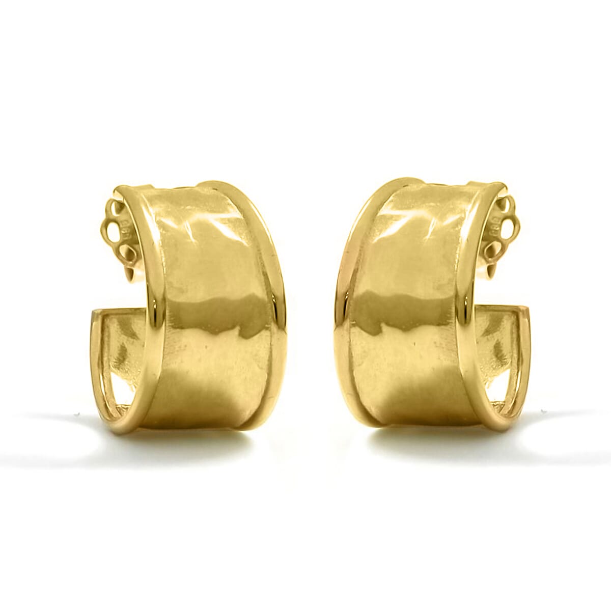 Maestro Collection - 9K Yellow Gold Earring With Push Back 1.86 Gm 7951626 0