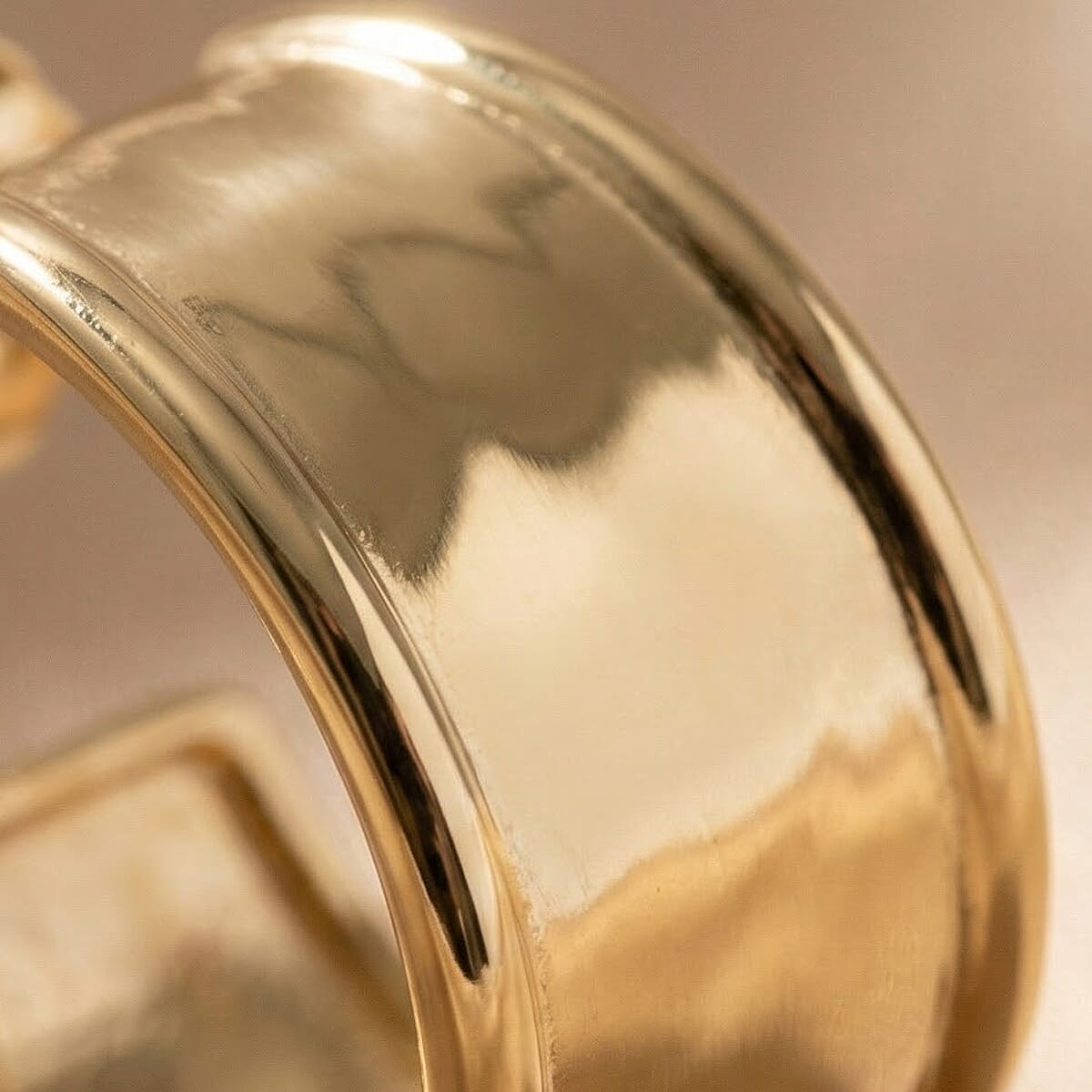 Maestro Collection - 9K Yellow Gold Earring With Push Back 1.86 Gm 7951626 5