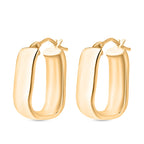 Maestro Collection - 9K Yellow Gold Earring with Clasp